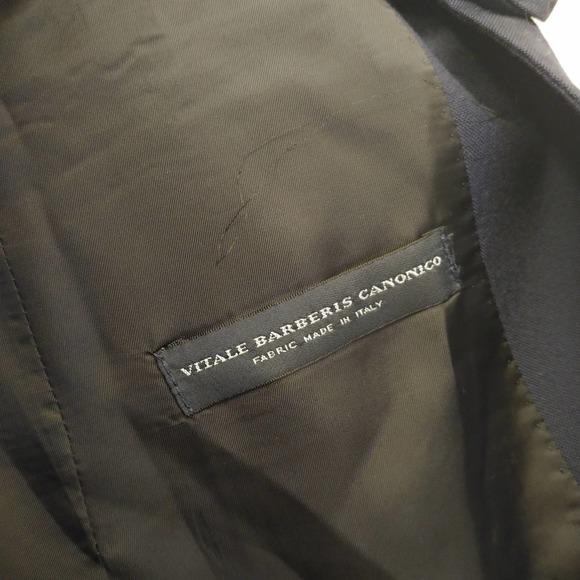 J.Crew Two-Button Navy Blue Business Casual Wool Blazer Jacket Size Women's 6 - Picture 4 of 6